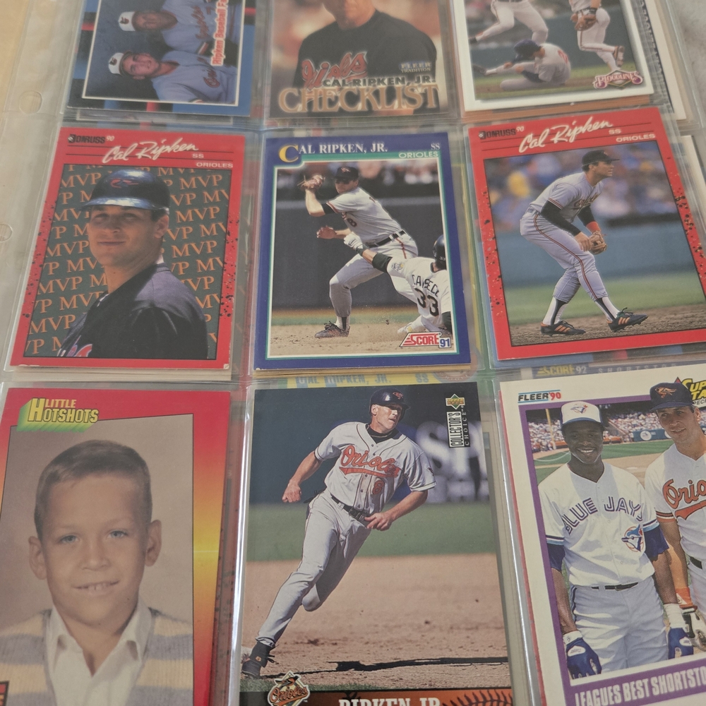 Cal Ripken Jr. Baseball Card Collection 200+